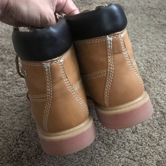Shoes Boots Nwob Mustard Yellow Combat Boots Poshmark
